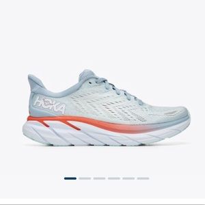 Hoka Clifton 8 in Blue Fog / Plein Air